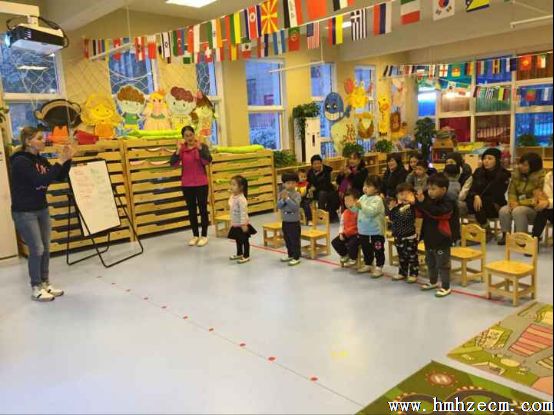 汇美国际幼儿园家长开放日活动