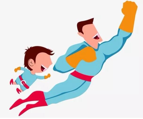 【父亲节】爱你，我的超人爸爸！